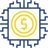 Digital currency Vector Icon Design