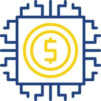 Digital currency Vector Icon Design