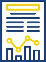 Statistics Vector Icon Design