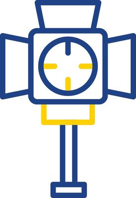 Reflector Vector Icon Design