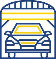 Garage Vector Icon Design