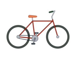 3d cykel på en transparent bakgrund png