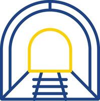 Tunnel Vector Icon Design