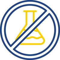 No Chemical Vector Icon Design