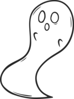 süß Halloween Geist Gliederung png