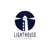 Simple Lighthouse icon  sign  logo vector