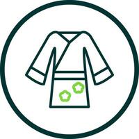 Yukata Vector Icon Design