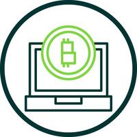 Bitcoin Vector Icon Design