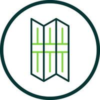 Folding Screen Vector Icon Design