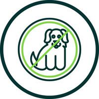 No Pets Allowed Vector Icon Design
