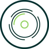 Frisbee Vector Icon Design