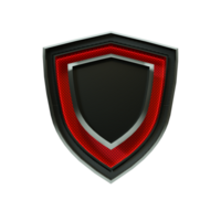 3d rendering shield png