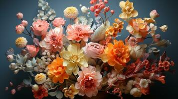 Beautiful flower bouquet photo