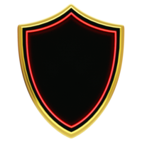 3d rendering shield png