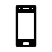 Cellphone Vector Glyph Icon For Personal And Commercial Use.