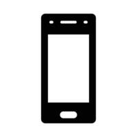 Cellphone Vector Glyph Icon For Personal And Commercial Use.