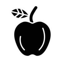 Apple Vector Glyph Icon For Personal And Commercial Use.