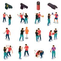 Self Defence Set vector