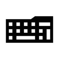 Keyboard Vector Glyph Icon For Personal And Commercial Use.