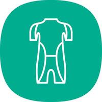 Wet Suit Vector Icon Design