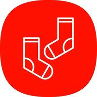 Socks Vector Icon Design