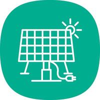 Solar energy Vector Icon Design