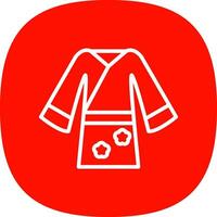 Yukata Vector Icon Design