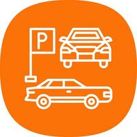 Parking Vector Icon Design