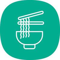 Ramen Vector Icon Design