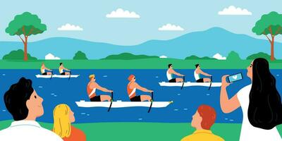 Summer Water Sport Illustration vector