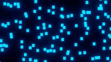 Pixels abstract light background video