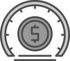 Time is money Vector Icon Design