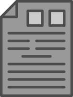 Document Vector Icon Design