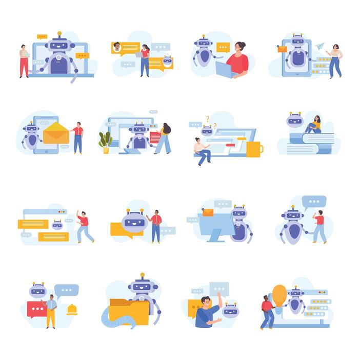 Page 7 | Chatbot Vector Art, Icons, and Graphics for Free Download