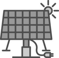 diseño de icono de vector de energía solar