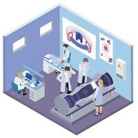 Nuclear Research Isometric Composition vector