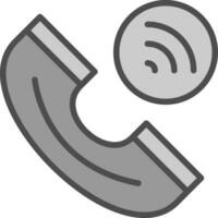 Phone Call Vector Icon Design