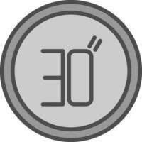 Speed Limit Vector Icon Design