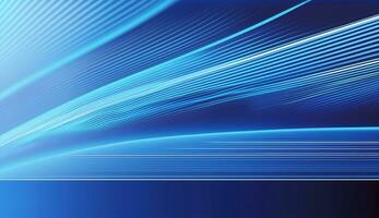 Dynamic Blue Lines Abstract Background for Tech Presentations AI Generated photo