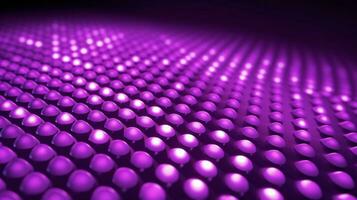 suave atención púrpura y rosado LED antecedentes ai generado foto