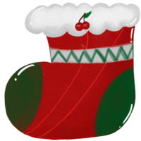 Natal meia clipart png
