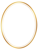 or Cadre luxe ligne png