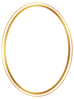 Gold frame luxury Line png