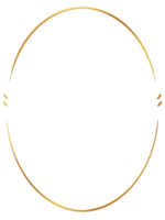 Gold frame luxury Line png