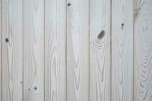 White wood background adorned with an intriguing wooden texture board. AI Generated photo