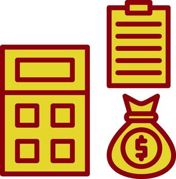 Budget Vector Icon Design