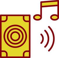 Music system Vector Icon Design