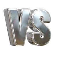 vs. Text 3d Rendern Illustration Element png