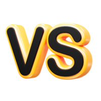 vs. Text 3d Rendern Illustration Element png