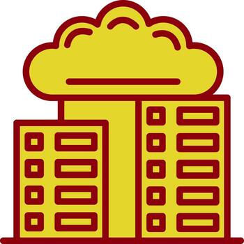 Data center Vector Icon Design